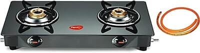 Pigeon Glasstop brunet 2 burner