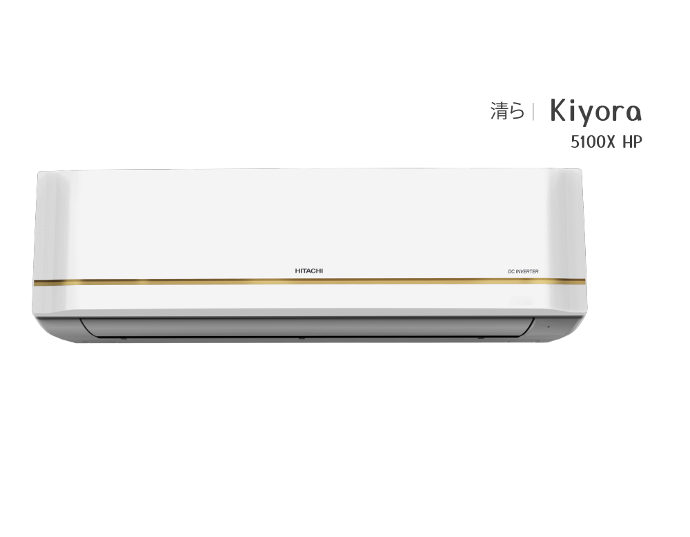 Hitachi 1.5 Ton RSOG517HDXA 5 Star Hot & Cold Inverter Split AC