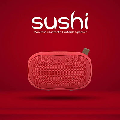 Corseca Sushi DMS2355 10 Watt 2.0 Channel Wireless Bluetooth Portable Speaker Corseca Sushi DMS2355 10 Watt 2.0 Channel Wireless Bluetooth Portable Speaker