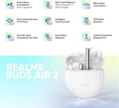 REALME BUDS AIR 2 WHITE REALME BUDS AIR 2 WHITE