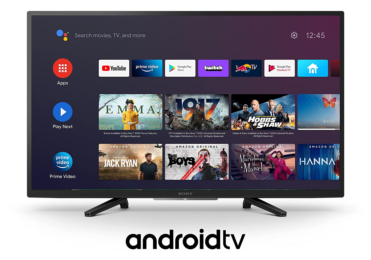 Sony 32 Inch Smart Android Led Tv 32w830