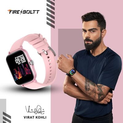 Fire-Boltt Beast SpO2 1.69” Industry’s Largest Display Size Full Touch Smart Watch with Blood Oxygen Monitoring, Heart Rate Monitor, Multiple Watch Faces & Long Battery Life