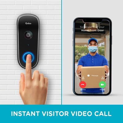 Qubo Video Doorbell OC-HCD01BL1