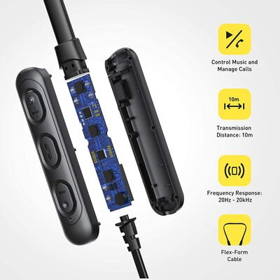 FLiX (Beetel) Blaze 100 Wireless Bluetooth in-Ear Comfortable Sports Neckband FLiX (Beetel) Blaze 100 Wireless Bluetooth in-Ear Comfortable Sports Neckband