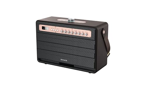 Aiwa MI-X450 Pro Enigma high Efficiency Audio with Retro Styling, Rose Gold, Medium Aiwa MI-X450 Pro Enigma high Efficiency Audio with Retro Styling, Rose Gold, Medium