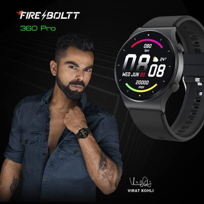 Fire-Boltt 360 Pro Bluetooth Calling, Local Music and TWS Pairing Fire-Boltt 360 Pro Bluetooth Calling, Local Music and TWS Pairing