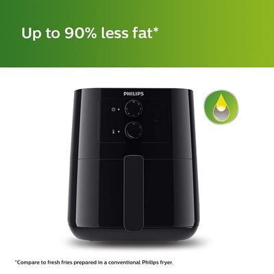 PHILIPS Air Fryer HD9200/90 (Black)