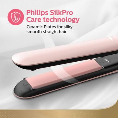 PHILIPS Bhs378/10 Kerashine Straightener (Pink) PHILIPS Bhs378/10 Kerashine Straightener (Pink)