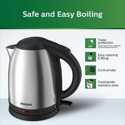 Philips HD9306/06 1.5-Litre Electric Kettle (Multicolor)