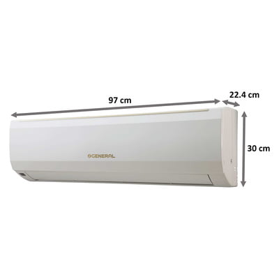O General BMWB 1.1 Ton 3 Star Split AC (Copper Condenser, ASGA12BMWB-B, White)