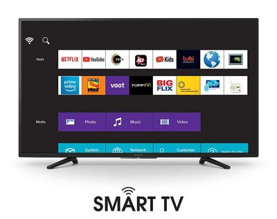 Sony 108 cm (43 Inches) Full HD Certified Android Smart LED TV KDL-43W800F (Black) Sony 108 cm (43 Inches) Full HD Certified Android Smart LED TV KDL-43W800F (Black)