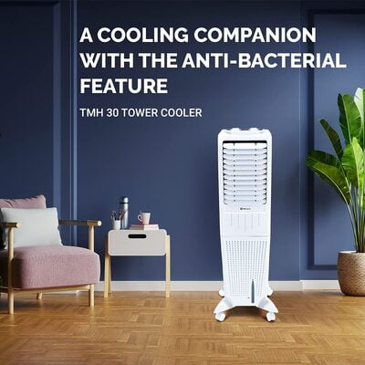 Bajaj TMH35 35-litres Tower Air Cooler (White)- for Medium Room Bajaj TMH35 35-litres Tower Air Cooler (White)- for Medium Room