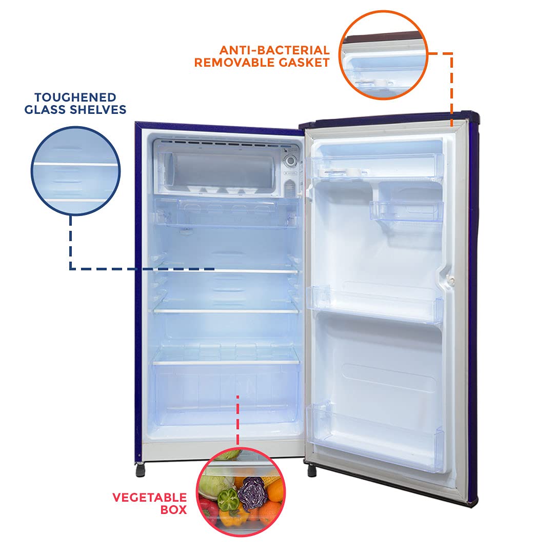 GEM Refrigerator 92Ltr GRDN-120HSTP