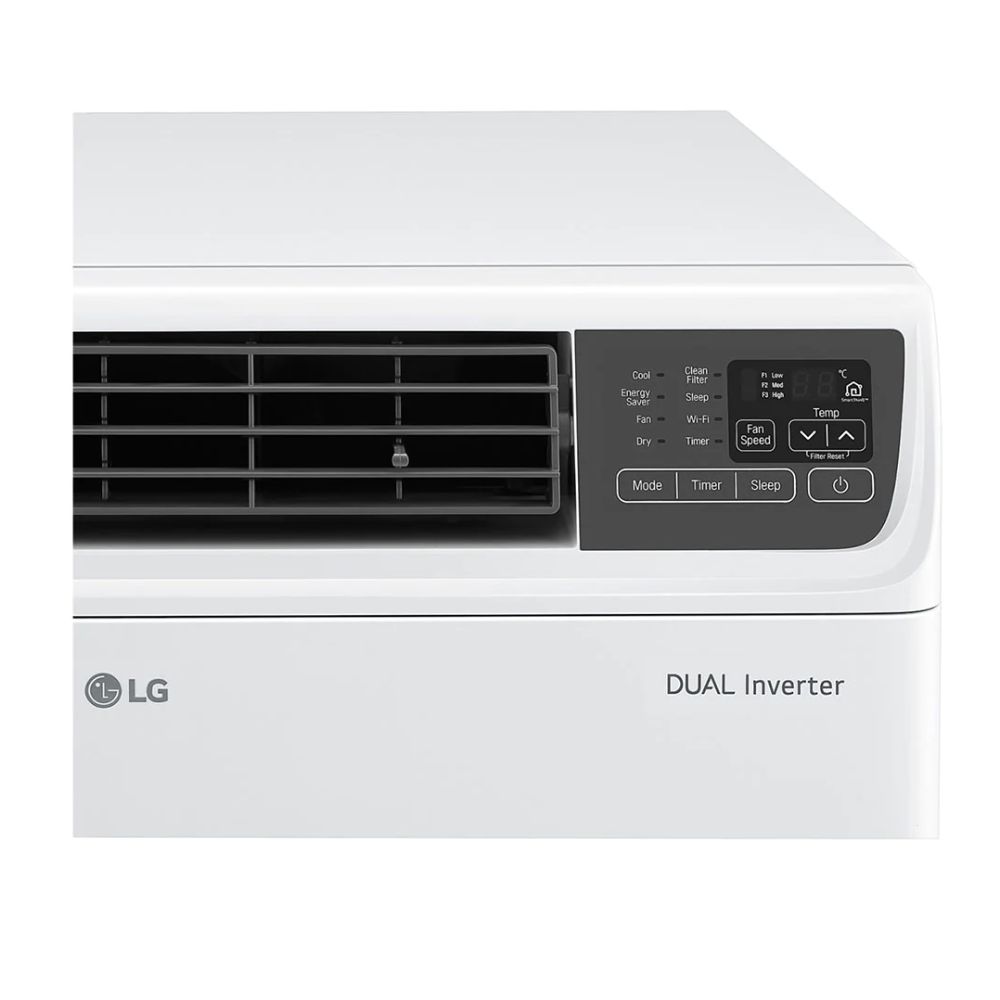 LG PW-Q12WUZA DUAL Inverter Window AC(1.0), 5 Star with Convertible 4-in-1 Cooling and ThinQ (Wi-Fi)
