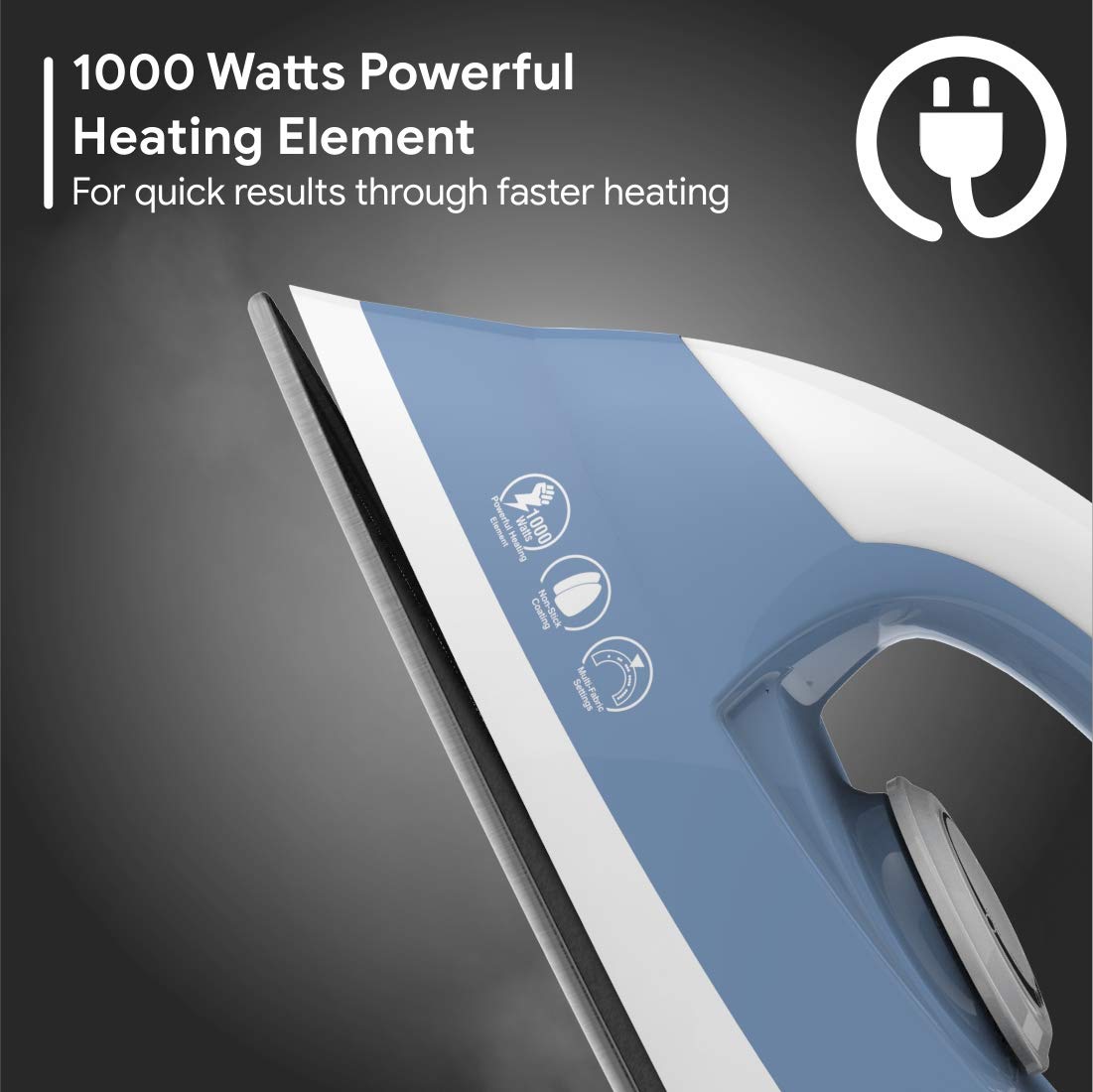 Crompton Dry Iron BRIO 1000 Watt Crompton Dry Iron BRIO 1000 Watt