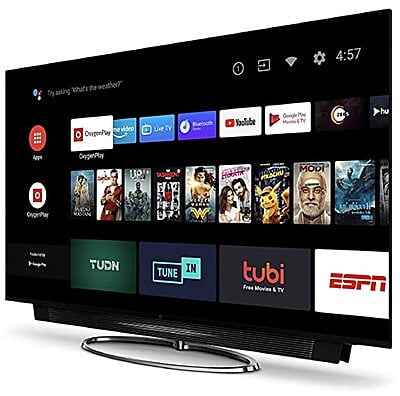 OnePlus 138.8 cm (55 inches) Q1 Series 4K Certified Android QLED TV 55Q1IN-1 (Black) (Without Stand) OnePlus 138.8 cm (55 inches) Q1 Series 4K Certified Android QLED TV 55Q1IN-1 (Black) (Without Stand)