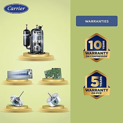 Carrier 1.5 Ton 3 Star 18k Kurve Rxi Inverter R32 Inverter Air Conditioner Carrier 1.5 Ton 3 Star 18k Kurve Rxi Inverter R32 Inverter Air Conditioner