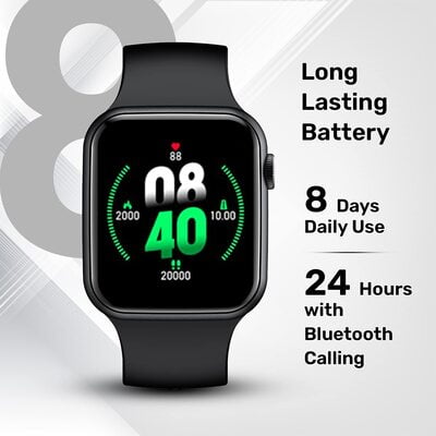 Fire-Boltt Ring Bluetooth Calling Smartwatch with SpO2 & 1.7” Metal Body with Blood Oxygen Monitoring, Continuous Heart Rate, Full Touch & Multiple Watch Faces Fire-Boltt Ring Bluetooth Calling Smartwatch with SpO2 & 1.7” Metal Body with Blood Oxygen Monitoring, Continuous Heart Rate, Full Touch & Multiple Watch Faces