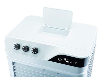 Bajaj DMH 90 Neo 90L Desert Air Cooler with Antibacterial Honeycomb Pads, Turbo Fan Technology, Powerful Air Throw and 3-Speed Control, White Bajaj DMH 90 Neo 90L Desert Air Cooler with Antibacterial Honeycomb Pads, Turbo Fan Technology, Powerful Air Throw and 3-Speed Control, White