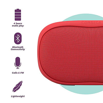 Corseca Sushi DMS2355 10 Watt 2.0 Channel Wireless Bluetooth Portable Speaker Corseca Sushi DMS2355 10 Watt 2.0 Channel Wireless Bluetooth Portable Speaker