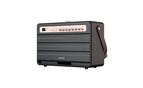 Aiwa MI-X450 Pro Enigma high Efficiency Audio with Retro Styling, Rose Gold, Medium Aiwa MI-X450 Pro Enigma high Efficiency Audio with Retro Styling, Rose Gold, Medium