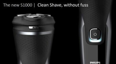 PHILIPS S1223/45, Wet or Dry Comfort Cut blades 3-Directional Flex Heads One-touch Open Pop-up Electric Shaver, Black PHILIPS S1223/45, Wet or Dry Comfort Cut blades 3-Directional Flex Heads One-touch Open Pop-up Electric Shaver, Black