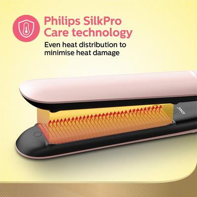 PHILIPS Bhs378/10 Kerashine Straightener (Pink) PHILIPS Bhs378/10 Kerashine Straightener (Pink)
