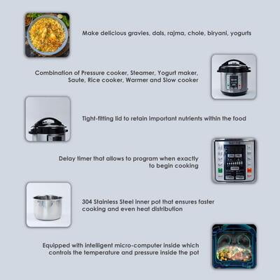 Wonderchef Nutri-Pot 6 Ltr Wonderchef Nutri-Pot 6 Ltr