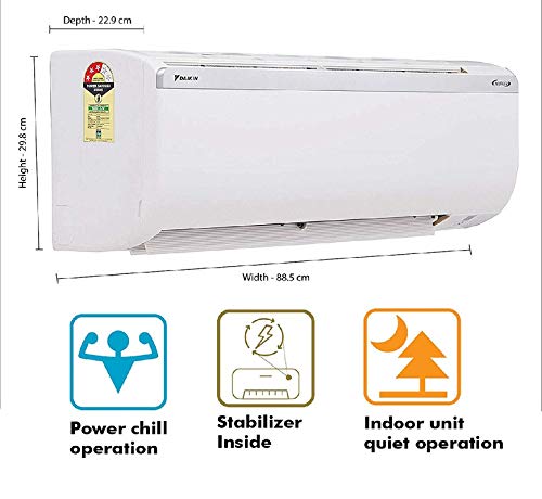 DAIKIN SAC 1.50 TR INV. ECO FTKL/RKL50TV16V ( 3S) DAIKIN SAC 1.50 TR INV. ECO FTKL/RKL50TV16V ( 3S)