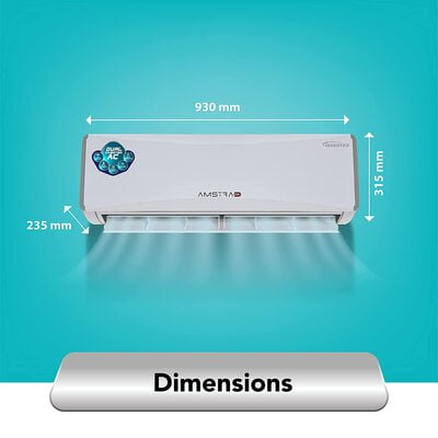 Amstrad 1.5 Ton 3 Star Inverter Split Ac AM20I3E Amstrad 1.5 Ton 3 Star Inverter Split Ac AM20I3E