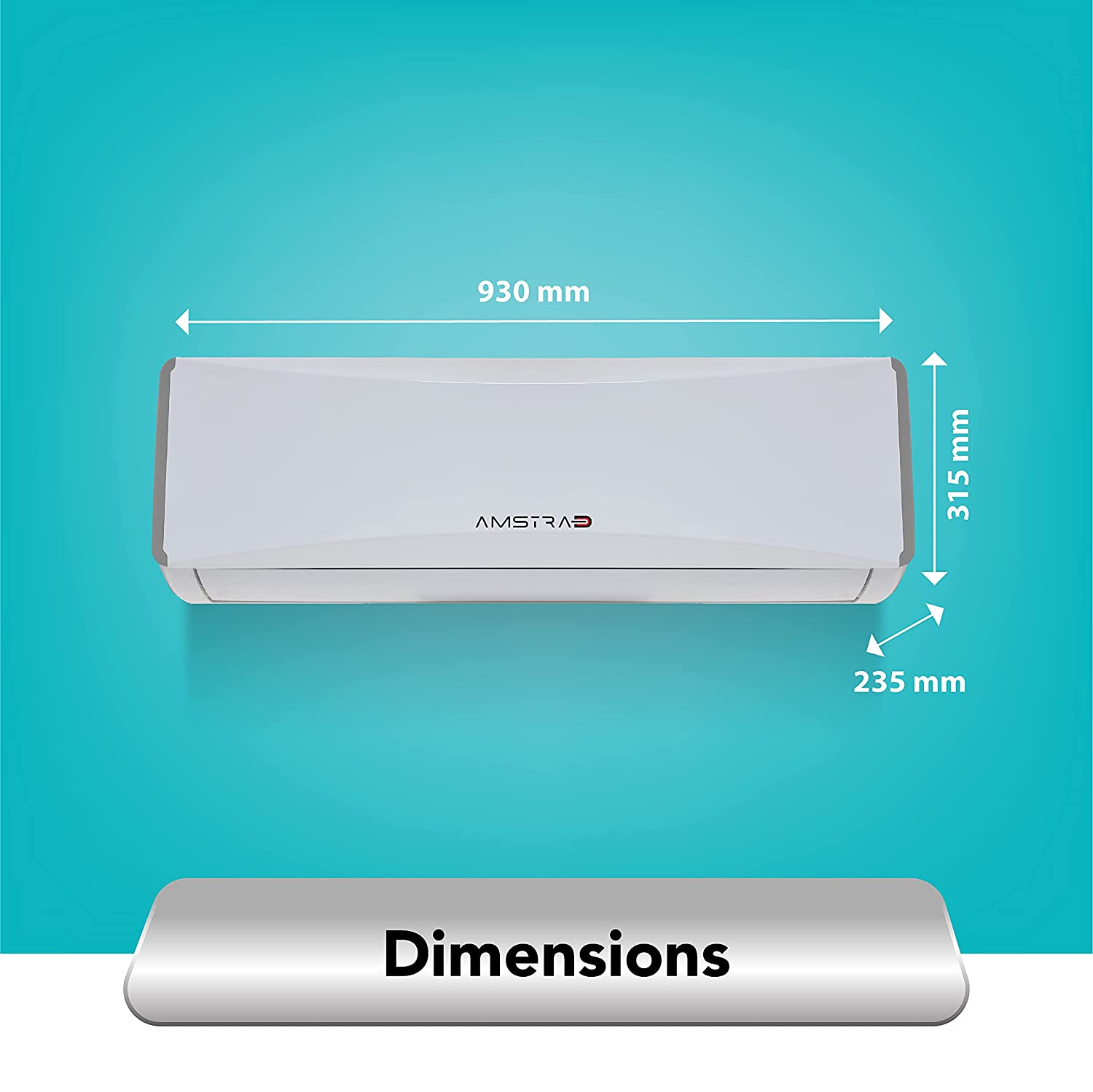 Amstrad Split Ac 1.5 Ton AM20F3E1 3Star