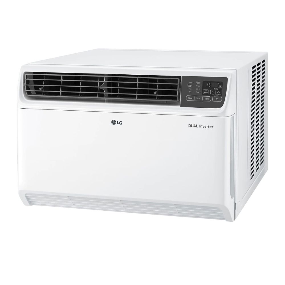 LG PW-Q12WUZA DUAL Inverter Window AC(1.0), 5 Star with Convertible 4-in-1 Cooling and ThinQ (Wi-Fi) LG PW-Q12WUZA DUAL Inverter Window AC(1.0), 5 Star with Convertible 4-in-1 Cooling and ThinQ (Wi-Fi)
