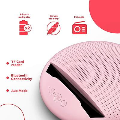 Corseca MuDisc DMS2380 5Watt Wireless Bluetooth Portable Speaker Corseca MuDisc DMS2380 5Watt Wireless Bluetooth Portable Speaker