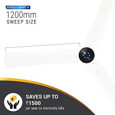 Atomberg 1200mm Ceiling Fan Renesa Smart+ Atomberg 1200mm Ceiling Fan Renesa Smart+