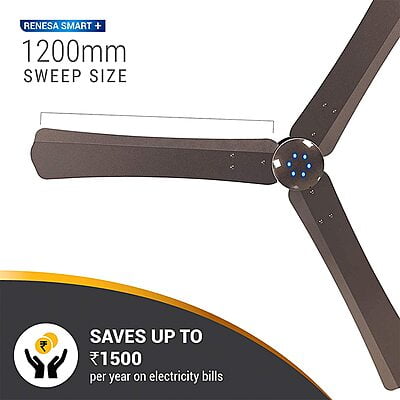 Atomberg 1200mm Ceiling Fan Renesa Smart+ Atomberg 1200mm Ceiling Fan Renesa Smart+