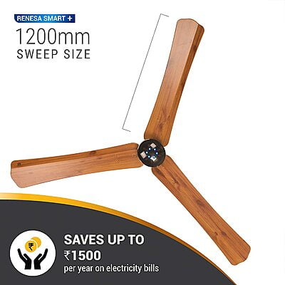 Atomberg 1200mm Ceiling Fan Renesa Smart+ Atomberg 1200mm Ceiling Fan Renesa Smart+