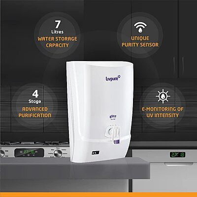 Livpure Glitz 7 L UV + UF Water Purifier Livpure Glitz 7 L UV + UF Water Purifier