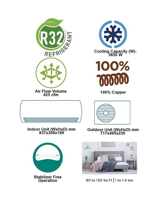 Lg Dual Inverter 1 Ton Split AC Ps-Q12CNXE1 Lg Dual Inverter 1 Ton Split AC Ps-Q12CNXE1