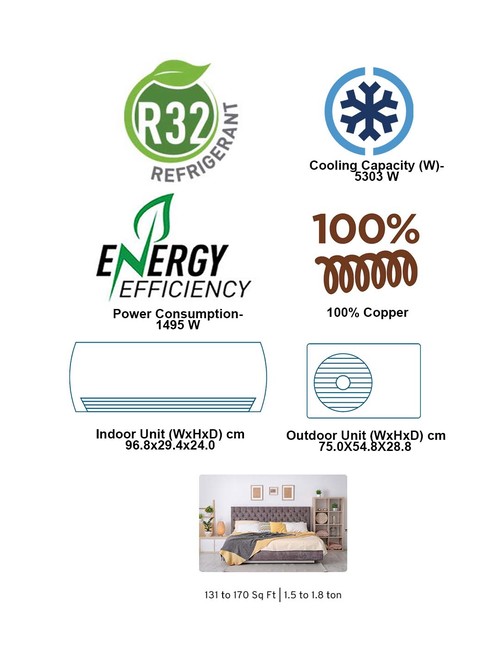 HITACHI RSOG318HFDO ZUNOH Split AC 1.50 TON 3 STAR HITACHI RSOG318HFDO ZUNOH Split AC 1.50 TON 3 STAR