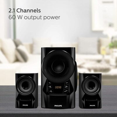 Philips MMS6080B/94 Multimedia 2.1 Speaker Philips MMS6080B/94 Multimedia 2.1 Speaker