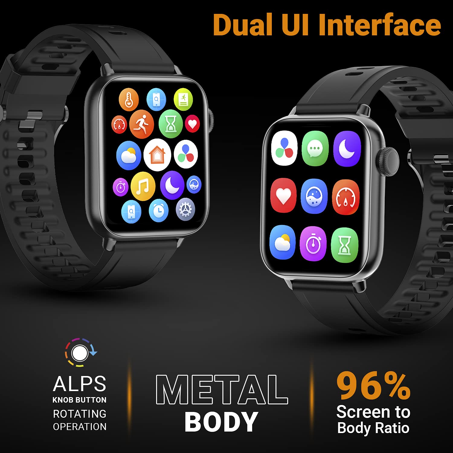 Fire-Boltt Supreme 1.79” Borderless LTPS 368*448 UHD PRO Display with 96% Screen to Body Ratio, 3ATM Waterproof , Spo2, Heart Rate and Blood Pressure Smart Watch (1.79" Black) Fire-Boltt Supreme 1.79” Borderless LTPS 368*448 UHD PRO Display with 96% Screen to Body Ratio, 3ATM Waterproof , Spo2, Heart Rate and Blood Pressure Smart Watch (1.79" Black)