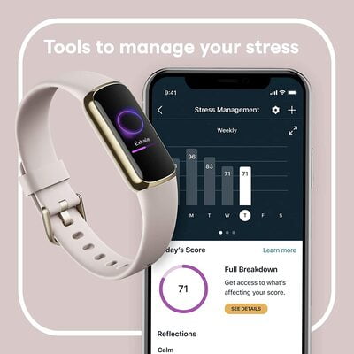 Fitbit Luxe Fitness and Wellness Tracker with Stress Management