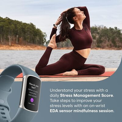 Fitbit Charge 5 Advanced Health & Fitness Tracker with Built-in GPS, Stress Management, Fitbit Charge 5 Advanced Health & Fitness Tracker with Built-in GPS, Stress Management,