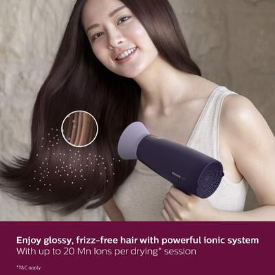 Philips Hair Dryer BHD318/00 1600 Watts Thermoprotect AirFlower Advanced Ionic Care