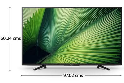 Sony 108 cm (43 Inches) Full HD Certified Android Smart LED TV KDL-43W800F (Black) Sony 108 cm (43 Inches) Full HD Certified Android Smart LED TV KDL-43W800F (Black)