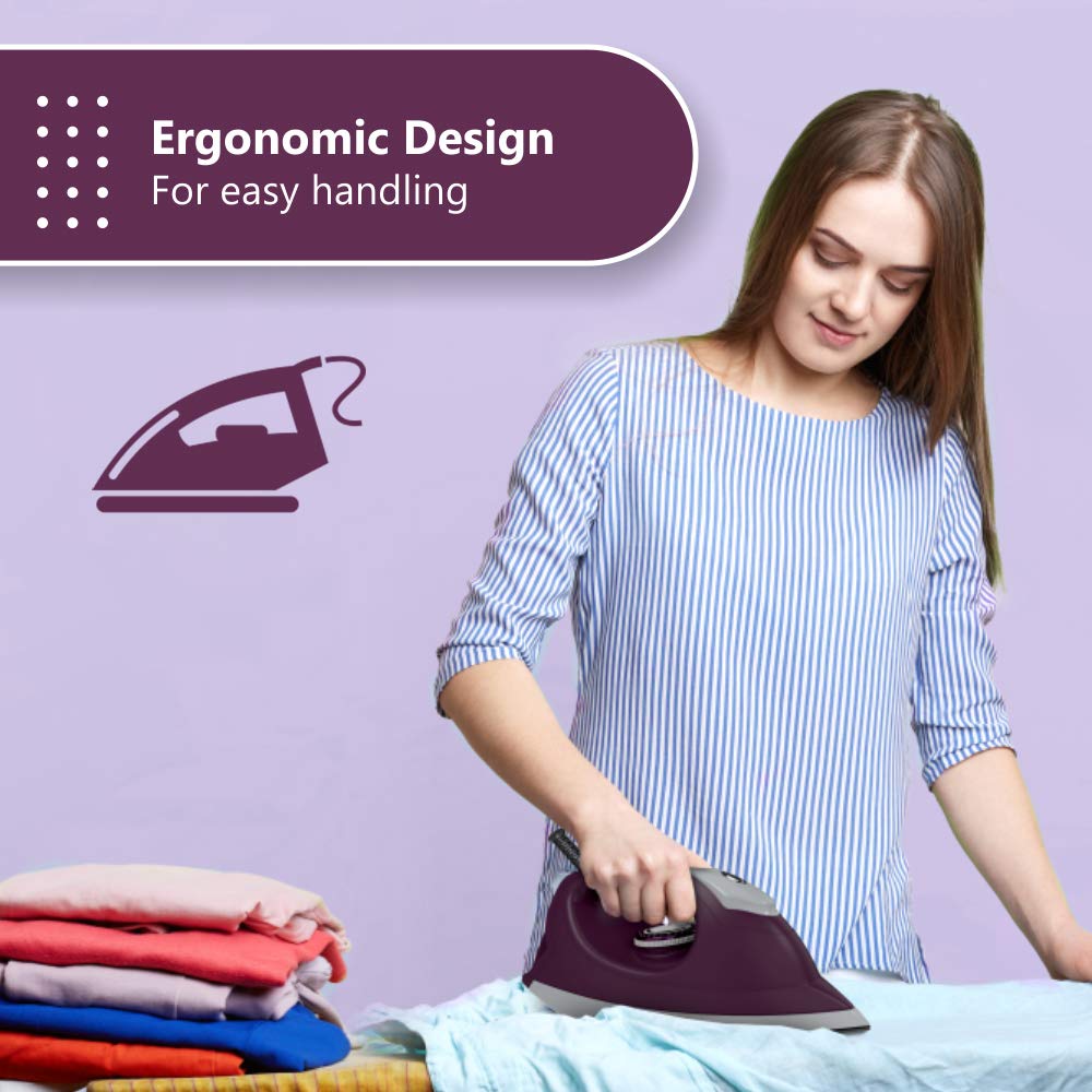 CROMPTON ACGEI PEBBLE 1100 W DRY IRON CROMPTON ACGEI PEBBLE 1100 W DRY IRON