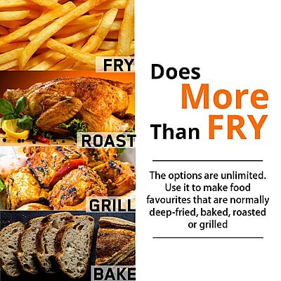 INALSA Air Fryer Digital 6.5 L Sous Chef-1650 Watt INALSA Air Fryer Digital 6.5 L Sous Chef-1650 Watt