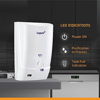 Livpure Glitz 7 L UV + UF Water Purifier Livpure Glitz 7 L UV + UF Water Purifier