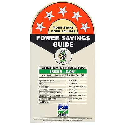 O'General SAC inverter 1 ton ASGG12CGTB-B/AOGG12CGTB-B O'General SAC inverter 1 ton ASGG12CGTB-B/AOGG12CGTB-B