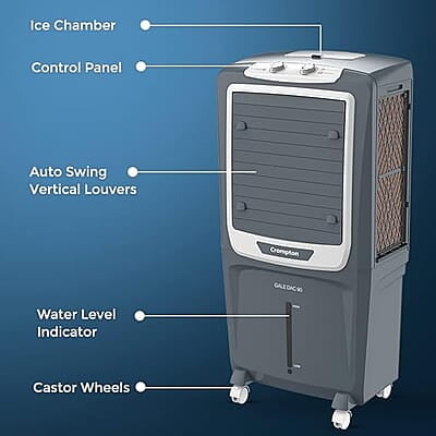 Crompton Gale DAC Desert Air Cooler- 90L Crompton Gale DAC Desert Air Cooler- 90L